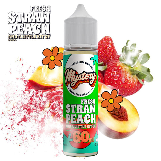 Fresh Straw Peach - 60ml by Mystery e-liquid Mystery