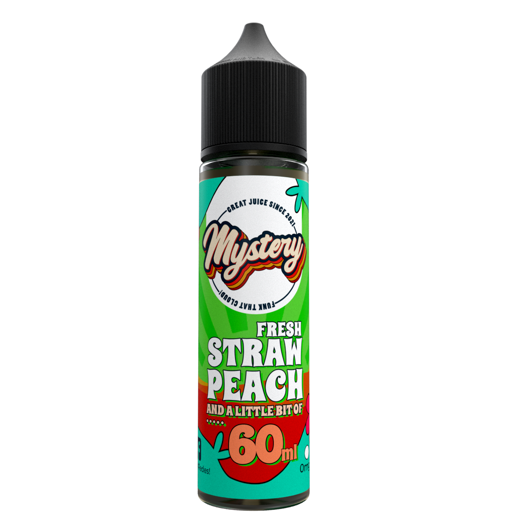 Fresh Straw Peach - 60ml by Mystery e-liquid Mystery