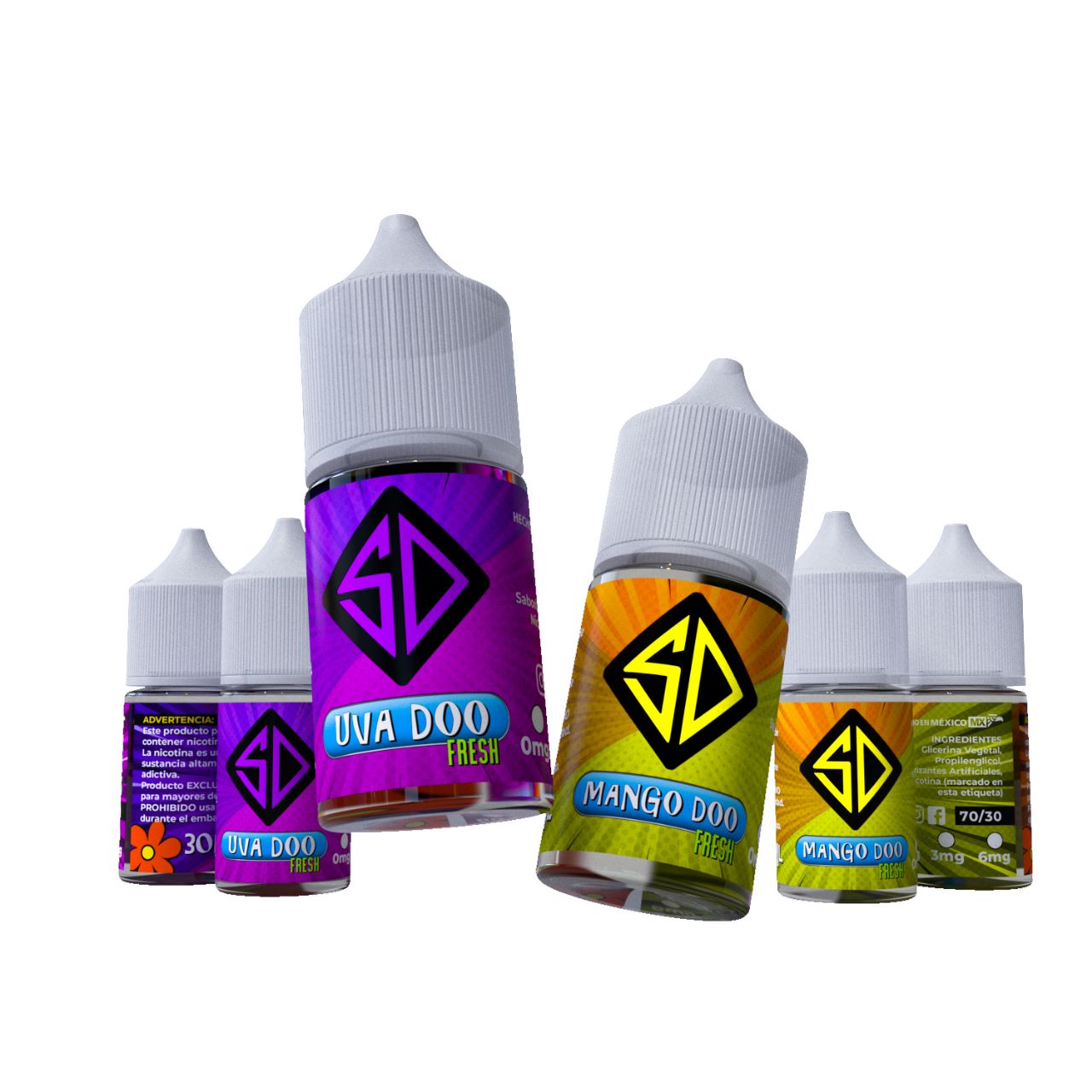 Mango Doo - 30ml Nicotine Salts by SD e-liquid SD Bodega 25