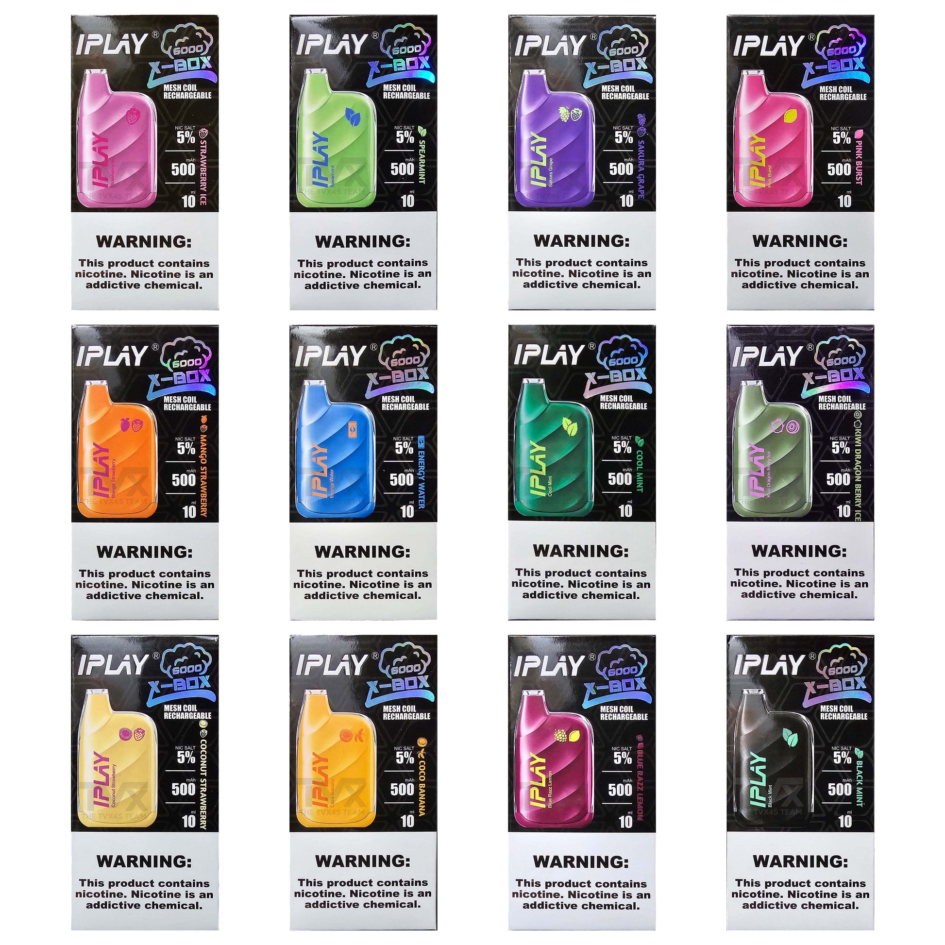 IPLAY X-BOX 6000 Puffs Desechable by IPLAY Desechable IPLAY Bodega Watermelon Ice