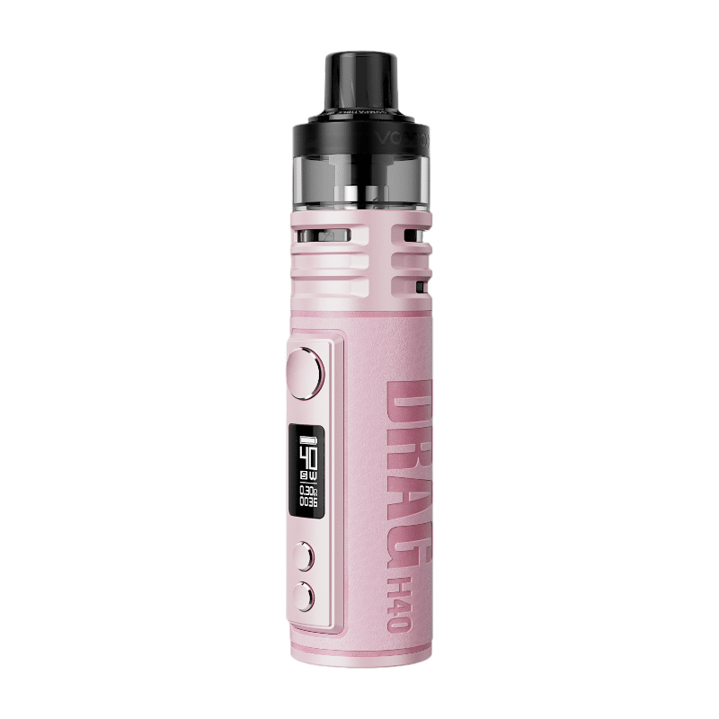 Drag H40 Kit Pod System Salt Nic Device by Voopoo Mods Voopoo Bodega Pink