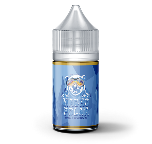 Macho Polar Triple Blueberry Nicotine Salts 30ML  - LIQUID PARADISE e-liquid LIQUID PARADISE