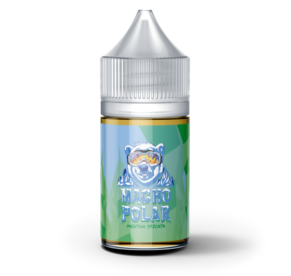 Macho Polar Mentha Spicata Nicotine Salts 30ML  - LIQUID PARADISE e-liquid LIQUID PARADISE   